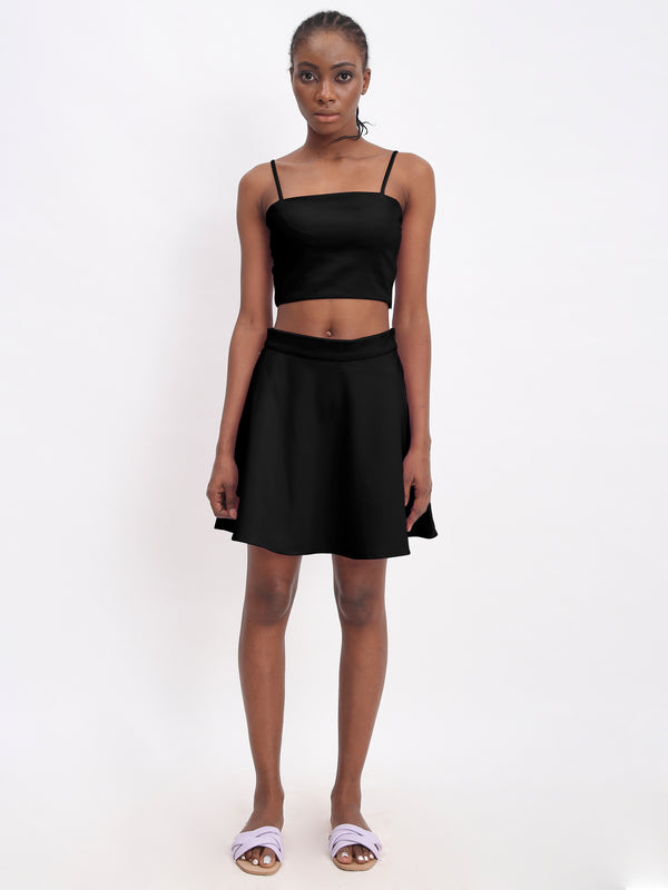 Black Casual Co-Ord Set