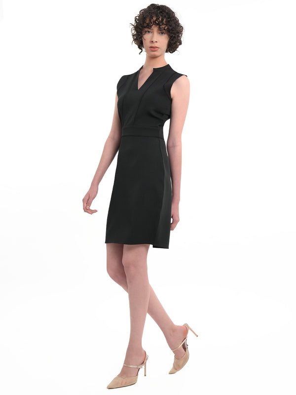 Black Formal Office Dress